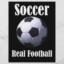 Le vrai football du football prospectus customisé