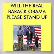 LE VRAI OBAMA AKA LE CANDYMAN OU LE MESSIE POSTERS
