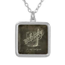 Le whiskey est ma religion ! pendentifs