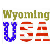 Le Wyoming Etats-Unis ! Cartes Postales