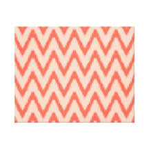 Le zigzag aztèque tribal de chevron barre le motif toiles tendues sur châssis