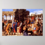L'eau de rotation de Jésus dans le vin (2:1 de Joh Posters