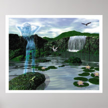 L'eau Deva Affiche