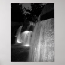 L'eau pendant la nuit posters