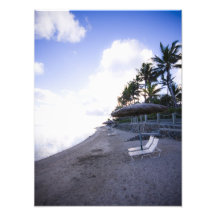 L'eau reflétée sur la plage photographes