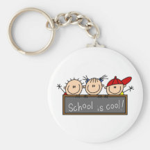 L'école est fraîche porte-clé