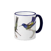 Leçon différente de Rene Primevere de trois colibr Tasse