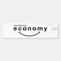 L'économie de Romney Autocollants Pour Voiture