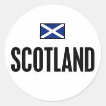 L'Ecosse audacieuse Autocollants