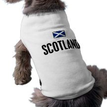 L'Ecosse audacieuse Tee-shirts Pour Toutous