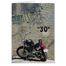 L'ÉCRITURE EST SUR LE WALL-HAPPY 30ème Carte De Vœux