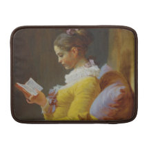 Lecture de jeune fille - Jean-Honoré Fragonard Poches Macbook Air