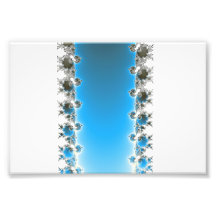 Leenece - fractale bleue art photographique