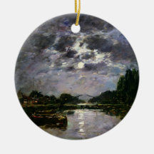 L'effet de la lune, 1891 (huile sur la toile) décoration de noël