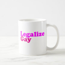 légalisez le magenta rose gai tasse à café