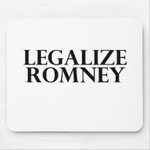 Légalisez Romney Tapis De Souris
