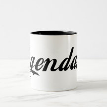 Légende légendaire tasse