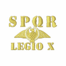 Légion célèbre de Jules César la 10ème - Rome Sweat Brodé