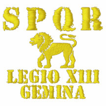 Légion des Gémeaux de Jules César 13ème - Rome Polo Avec Broderie