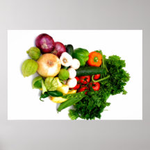 Légumes assortis poster