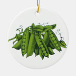 Légumes vintages ; Pois instantanés de sucre Ornement