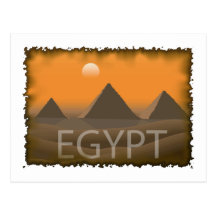 L'Egypte vintage Carte Postale