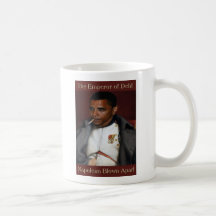 L'empereur de la dette mug à café
