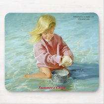 L'enfant de l'été tapis de souris