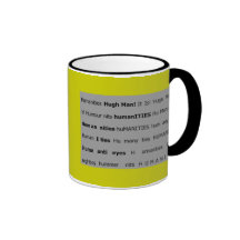 Lentes humaines mugs