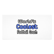 L'entraîneur de football américain le plus frais d photocarte