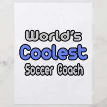 L'entraîneur du football le plus frais du monde tract customisé
