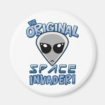 L'envahisseur original de l'espace aimant pour réfrigérateur
