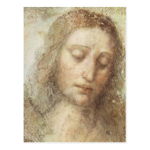 Léonard de Vinci - le Christ Cartes Postales