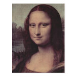 Leonardo da Vinci Mona Lisa (La Giaconda), détail  Cartes Postales