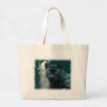 Léopard noir Fourre-tout Sacs