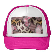 Leopards 'n Lace - intense pink - Hat