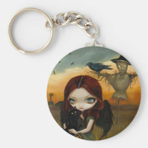 "L'épouvantail" Keychain Porte-clé