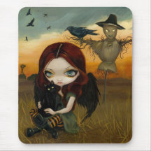 "L'épouvantail" Mousepad Tapis De Souris