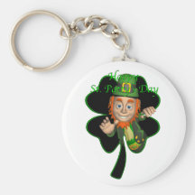 leprechaun.clover porte-clés