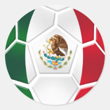 L'équipe de football nationale mexicaine évente de autocollants