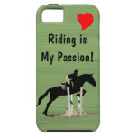 L'équitation est mon pullover de cheval de passion coques iPhone 5