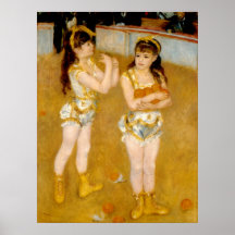 Les acrobates de Renoir chez le Cirque Fernando (1 Poster