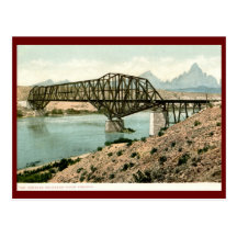 Les aiguilles, cru 1906 du fleuve Colorado, Arizon Carte Postale