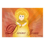 Les ailes de l'ange ardent de Jésus d'amour divin  Faire-parts