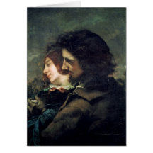 Les amants heureux, 1844 cartes de vœux
