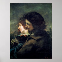 Les amants heureux, 1844 posters