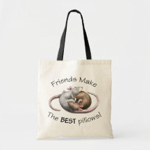Les amis font les MEILLEURS coussins ! - sac de ra