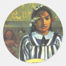 Les ancêtres de Tehamana - Paul Gauguin Autocollants