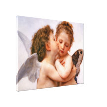 Les anges embrassent d'abord, Bouguereau Impressions Sur Toile