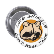 Les animaux d'amour ne les portent pas badge avec épingle